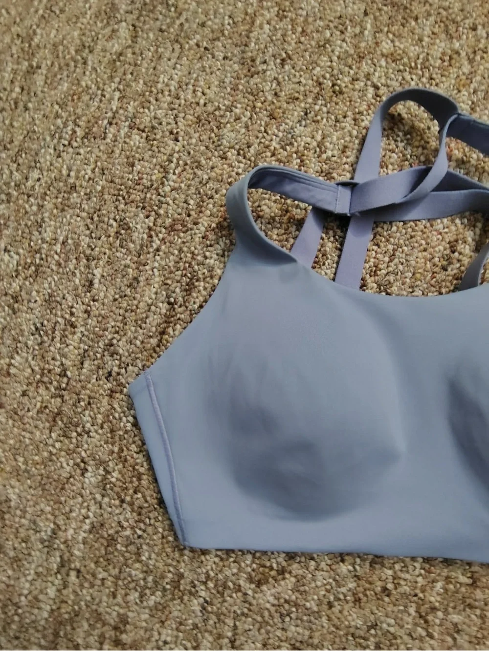 Lululemon Energy Bra *High Support Prep Blue 38D New